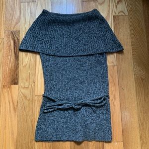 Kenneth Cole Knit Sweater Top w Oversized Collar